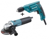 Ъглошлайф - 9565CVR + Бормашина 6413