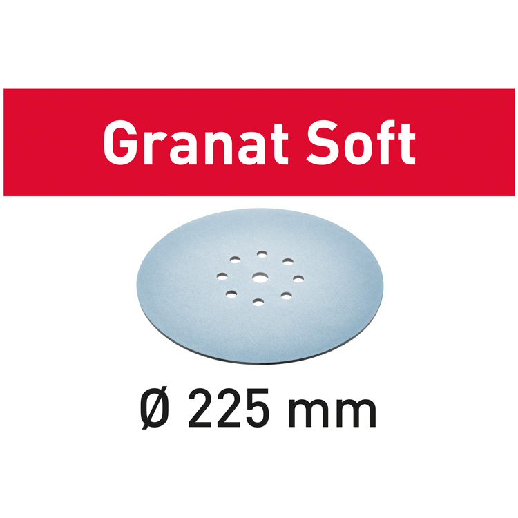 Шкурка Granat Soft, STF D225 P400 GR S/25