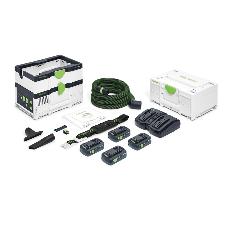 Акумулаторна мобилна прахосмукачка CLEANTEC CTMC SYS HPC 4.0 I-Plus