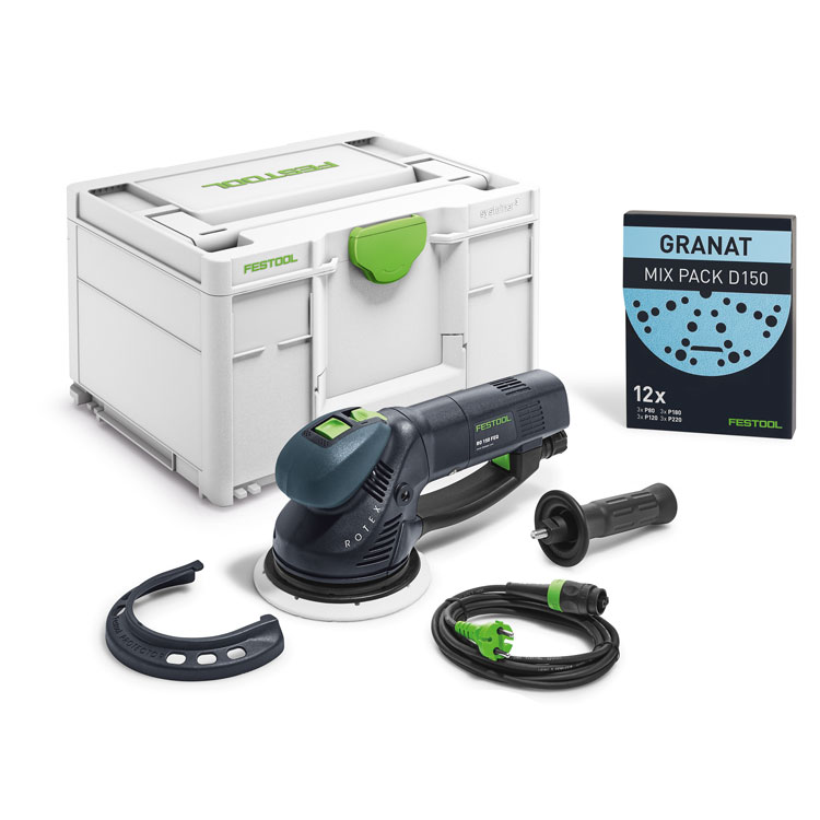 Комбиниран ротационен шлайф ROTEX, RO 150 FEQ-Plus
