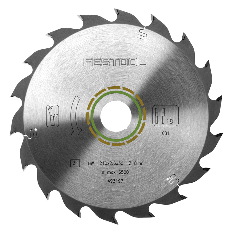 Циркулярен диск WOOD STANDARD, HW 210x2.6x30 W18