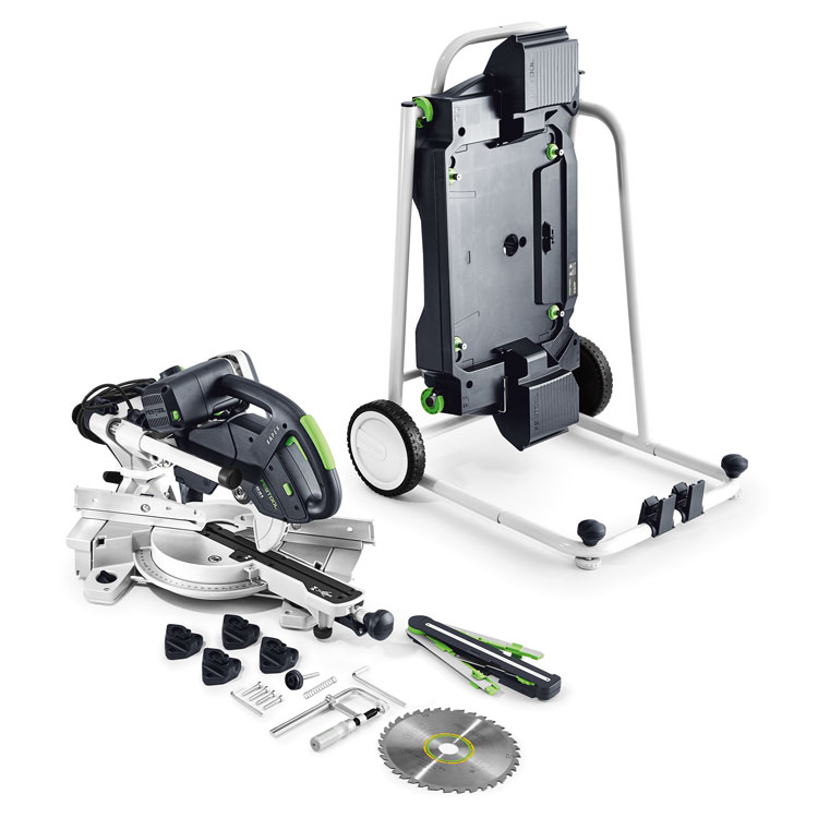 Циркулярен трион с теглещо подаване KAPEX, KS 60 E-UG-Set