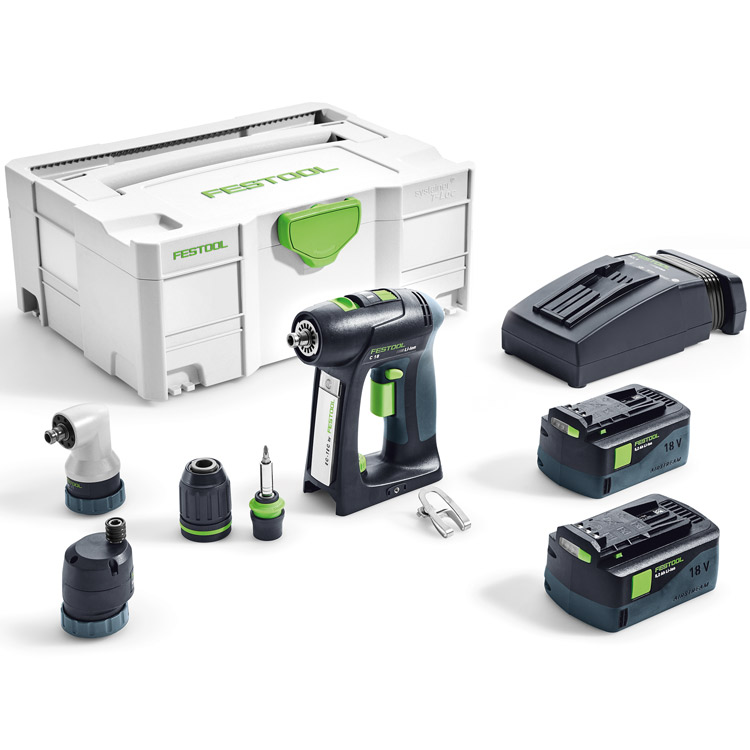 Акумулаторен винтовърт, C 18 Li 5.2-Set