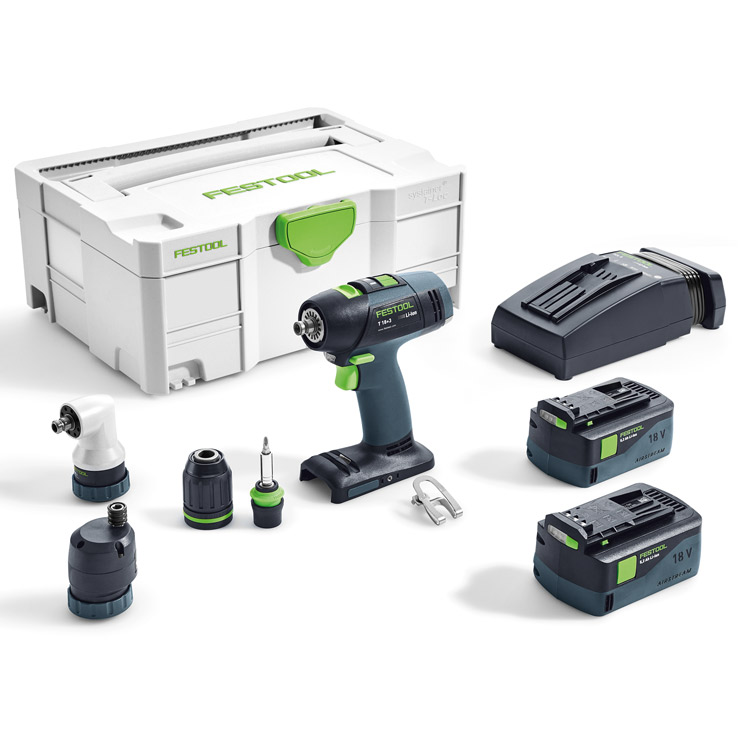 Акумулаторен винтовърт, T 18+3 Li 5.2-Set