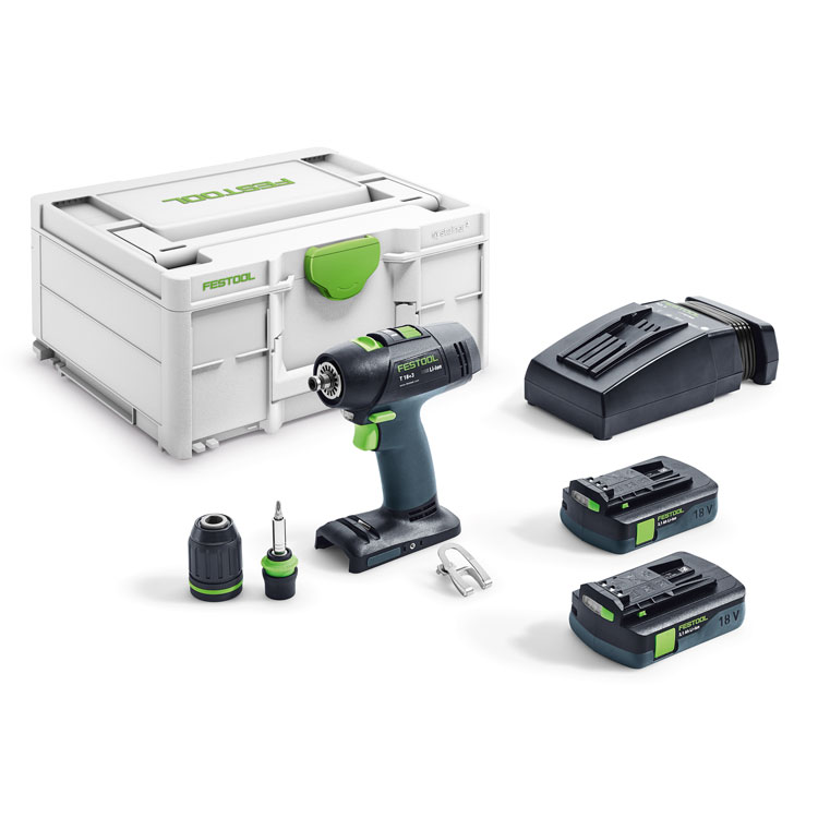 Акумулаторен винтовърт, T 18+3 Li 3.1-Compact