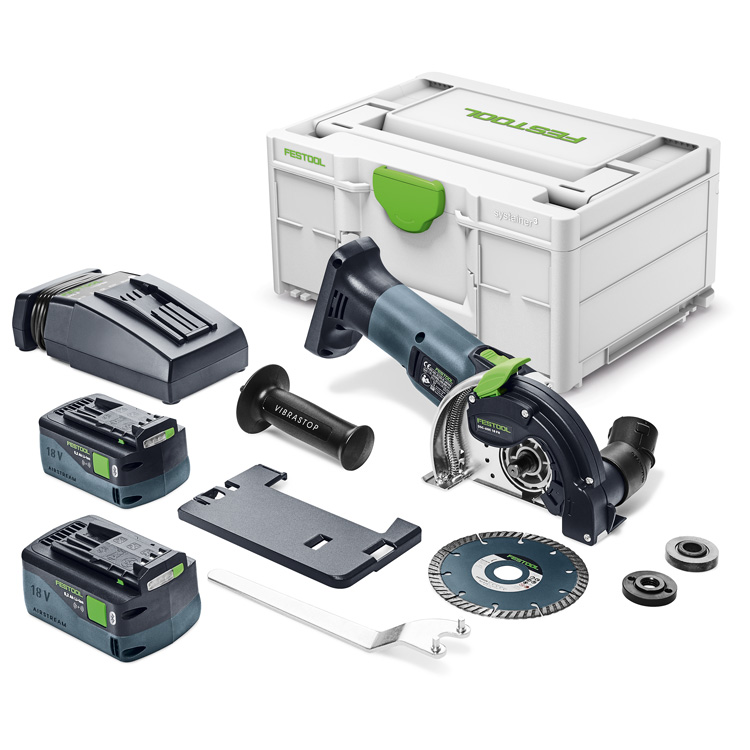 Акумулаторна cистема за рязане със свободна ръка DSC-AGC 18-125 FH 5.2 EBI-Plus