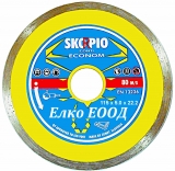 Диамантен диск за фаянс <br> ф 115 х 5.0 x 22.2 mm Econom Conti