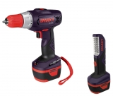 Акумулаторен винтоверт BR 12E к/кт с акумулаторен фенер FL 12L