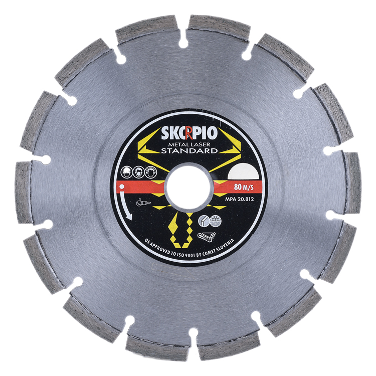 Диамантен диск ф 180.0 x 7.0 x 22.2 mm, Metal Laser