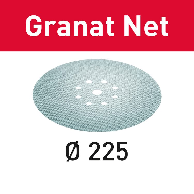 Шкурка на мрежа Granat Net, STF D225 P100 GR NET/25