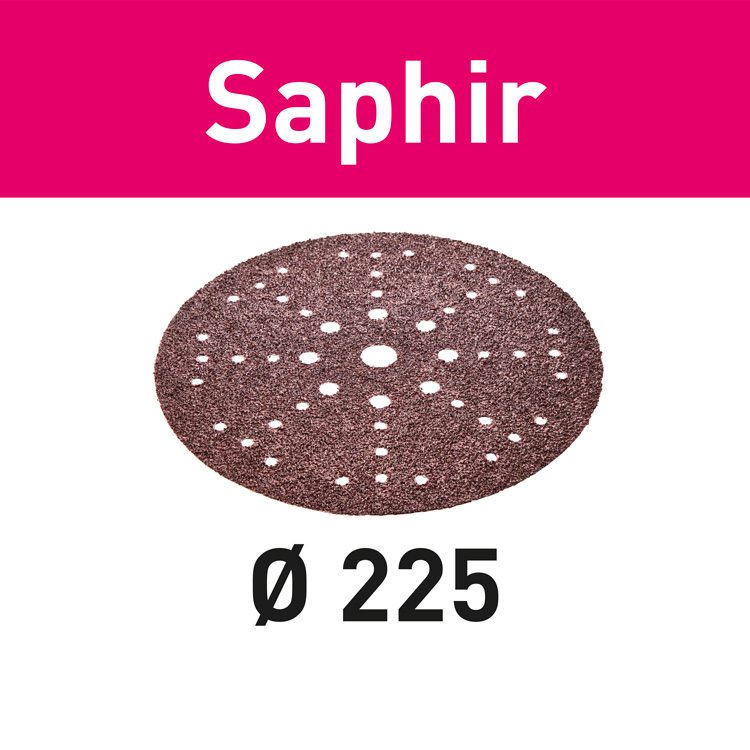 Шкурка Saphir, STF D225/48 P24 SA/25
