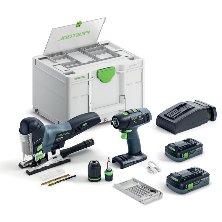 Монтажен комплект от акумулаторни машини, T 18+3/PSC 420 HPC I-Set